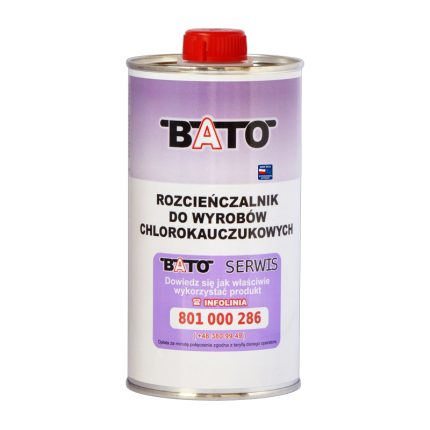 Rozcieńczalnik do wyrobów chlorokauczukowych 0,5L